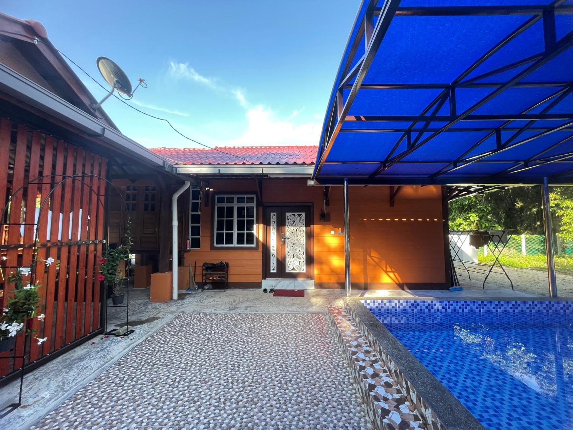 Pool Teratak Dusun Tok Anjang Rumah percutian